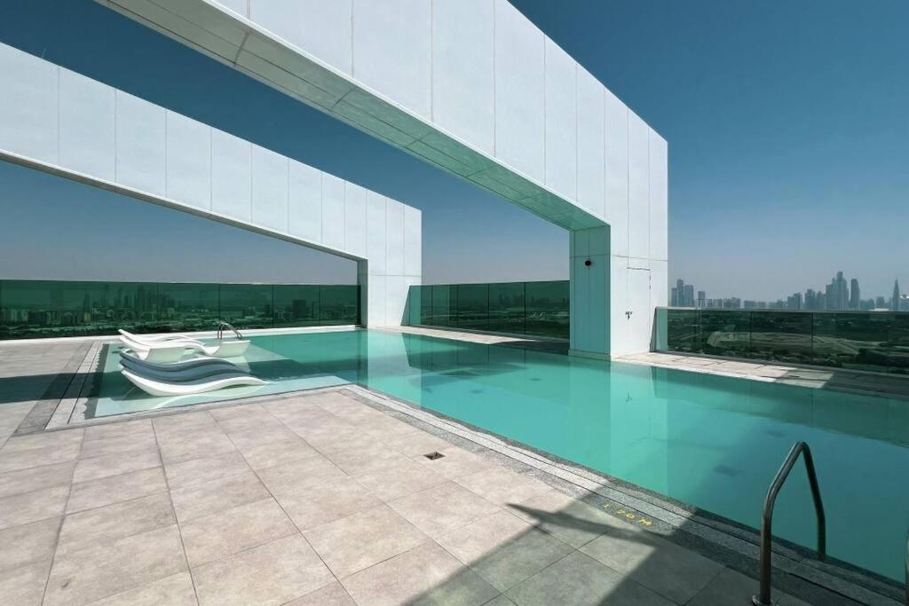 ドバイChic 2 Bed Near Trade Centre With 5 Star Amenitiesアパートメント エクステリア 写真