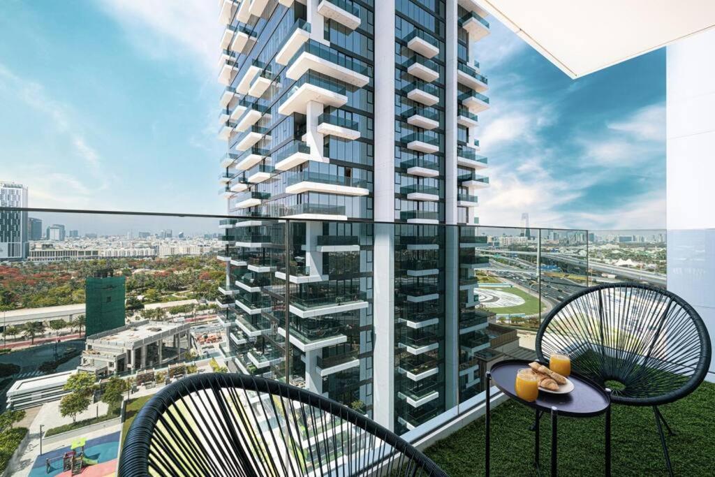 ドバイChic 2 Bed Near Trade Centre With 5 Star Amenitiesアパートメント エクステリア 写真